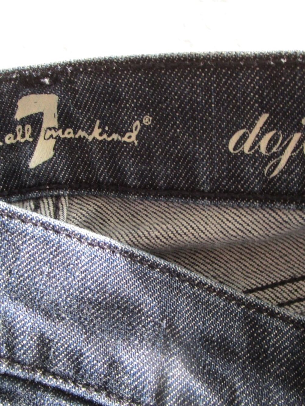 7 For All Mankind Flare Denim - Picture 6 of 10